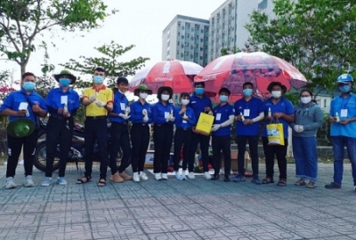 Tuổi trẻ Đại Việt cùng đồng hành với các tình nguyện viên tại khu cách ly KTX Đại Học Quốc Gia TP HCM