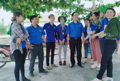 Tỉnh Đoàn Phú Yên thăm động viên các chiến sỹ Mùa Hè Xanh Đại Việt 2019