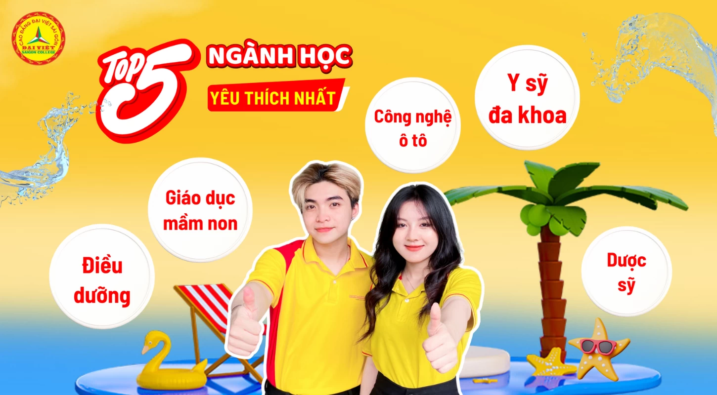 Học Cao Đẳng Chọn Ngay 5 Ngành Hot Nhất | Trường Cao Đẳng Đại Việt Sài Gòn