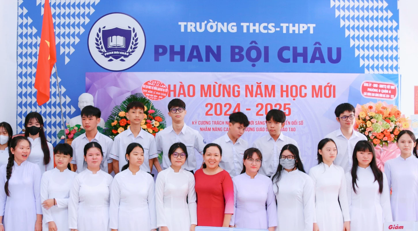 Thcs - Thpt Phan Bội Châu Rộn Ràng Khai Giảng Năm Học Mới | Trường Cao Đẳng Đại Việt Sài Gòn