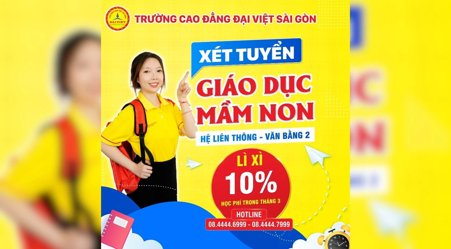TUYỂN SINH GIÁO DỤC MẦM NON LIÊN THÔNG - VĂN BẰNG 2