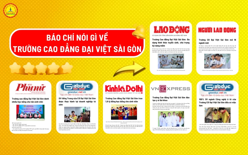 Báo Chí Nói Gì Về Trường Cao Đẳng Đại Việt Sài Gòn