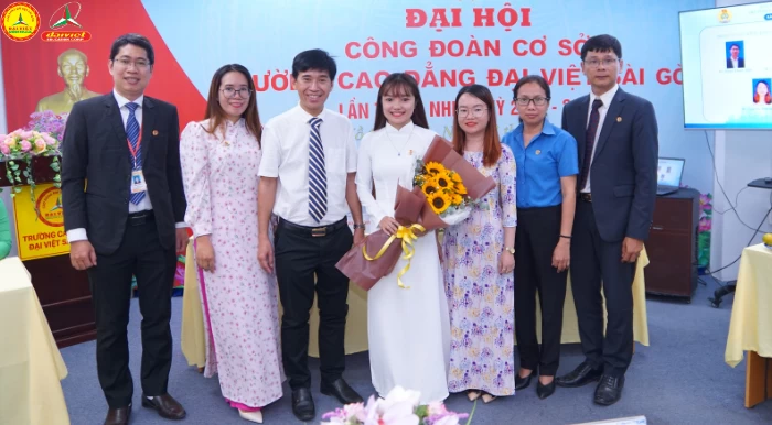 Ban Chấp hành Công đoàn cơ sở Trường Cao đẳng Đại Việt Sài Gòn nhiệm kỳ 2023 – 2028