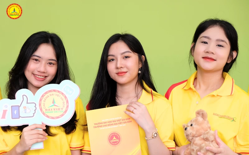 Sinh viên ngành Marketing tại Trường Cao đẳng Đại Việt Sài Gòn