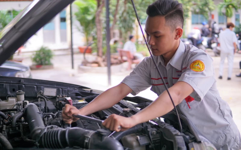 Sinh viên Trường Cao đẳng Đại Việt Sài Gòn