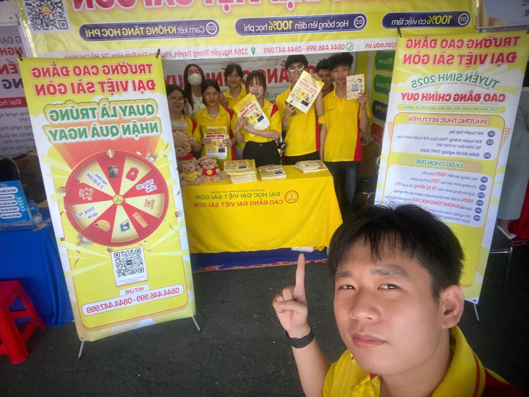 FULL CÔNG SUẤT NGÀY HỘI TUYỂN SINH - TEEN 2K7 RỘN RÀNG GÕ CỬA TƯƠNG LAI CÙNG ĐẠI VIỆT SÀI GÒN! | Trường Cao Đẳng Đại Việt Sài Gòn