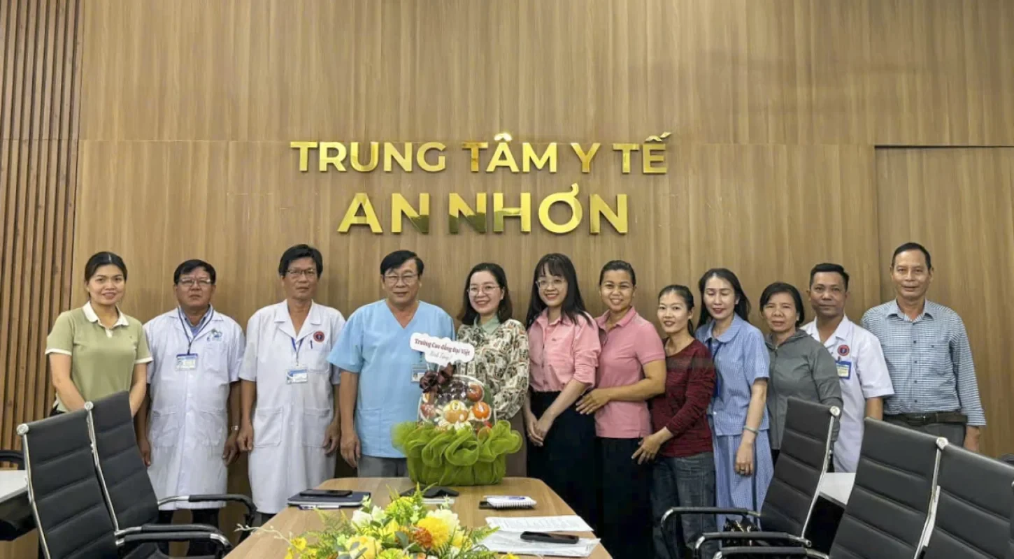 Kết Nối Đào Tạo Với Thực Tiễn - Bàn Giao Sinh Viên Y Sĩ Đa Khoa Tại Ttyt Phù Cát & An Nhơn | Trường Cao Đẳng Đại Việt Sài Gòn