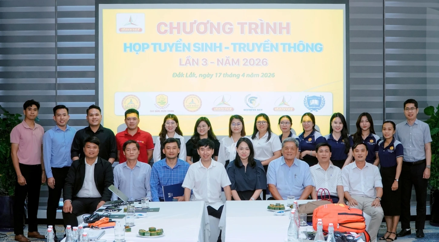 KẾT NỐI - NÂNG CAO CHẤT LƯỢNG ĐÀO TẠO - HIỆU QUẢ TUYỂN SINH 2026 | Trường Cao Đẳng Đại Việt Sài Gòn