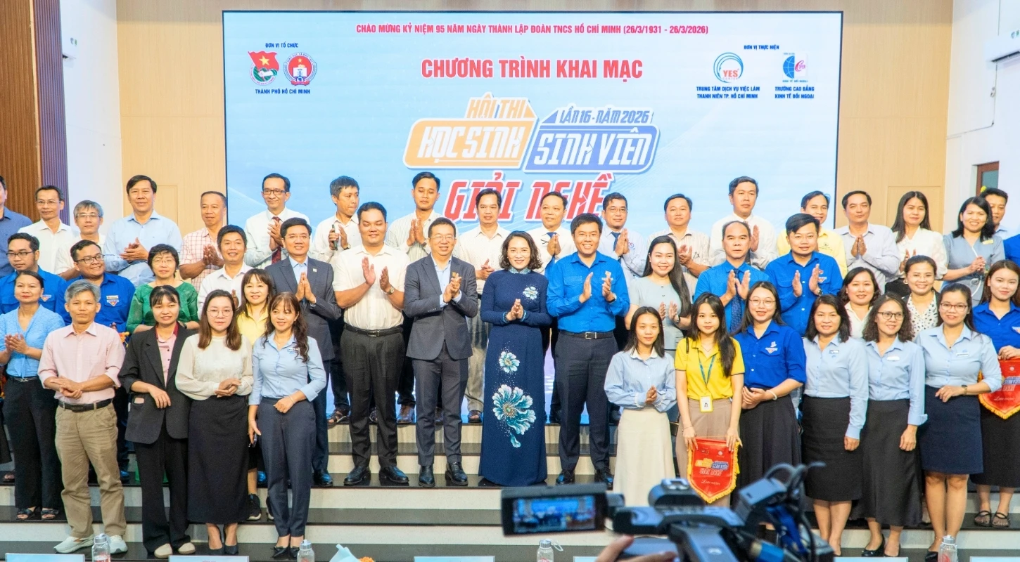 LỄ KHAI MẠC HỘI THI HỌC SINH - SINH VIÊN GIỎI NGHỀ LẦN THỨ 16 NĂM 2026 | Trường Cao Đẳng Đại Việt Sài Gòn