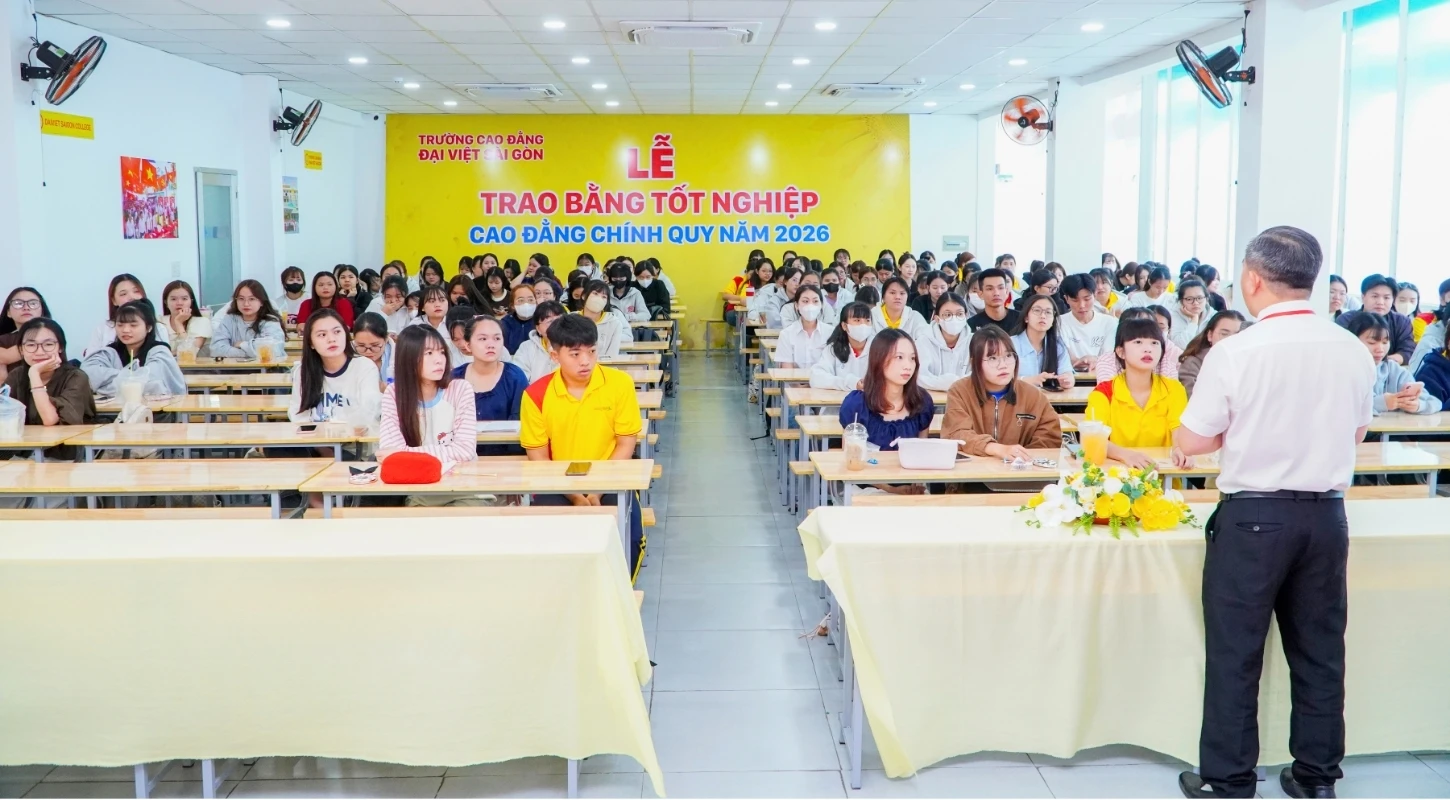 TÂN SINH VIÊN K26 HOÀN THÀNH TUẦN SINH HOẠT CÔNG DÂN ĐẦU KHÓA 2026 | Trường Cao Đẳng Đại Việt Sài Gòn
