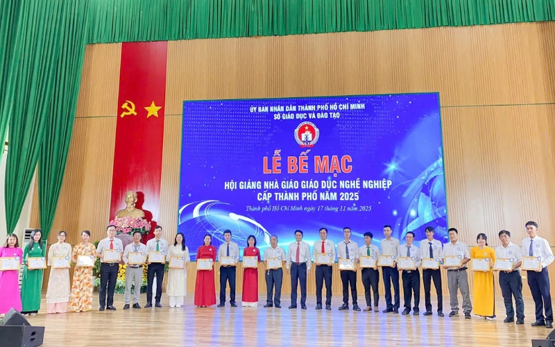 Bế Mạc Hội Giảng Nhà Giáo Giáo Dục Nghề Nghiệp Tp.hcm 2025 – Dấu Ấn Và Vinh Danh