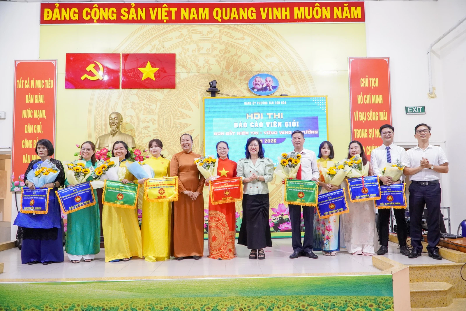 CHI BỘ TRƯỜNG CAO ĐẲNG ĐẠI VIỆT SÀI GÒN ĐẠT GIẢI TẠI HỘI THI BÁO CÁO VIÊN GIỎI NĂM 2026