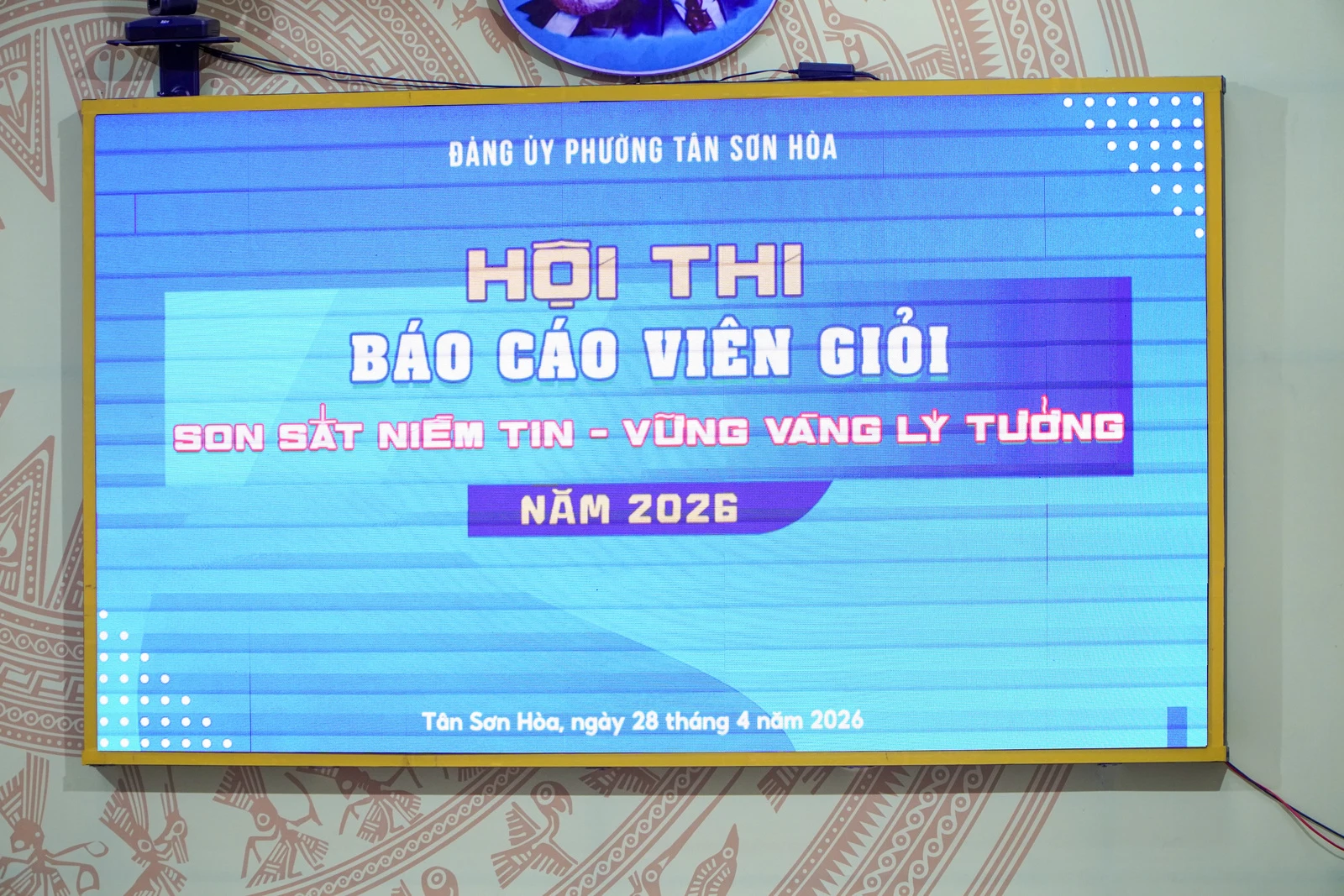 CHI BỘ TRƯỜNG CAO ĐẲNG ĐẠI VIỆT SÀI GÒN ĐẠT GIẢI TẠI HỘI THI BÁO CÁO VIÊN GIỎI NĂM 2026