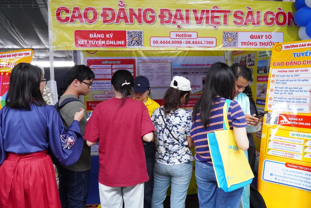Đại Việt Sài Gòn đồng hành tại Ngày hội Lựa chọn nguyện vọng xét tuyển Đại học - Cao đẳng 2026