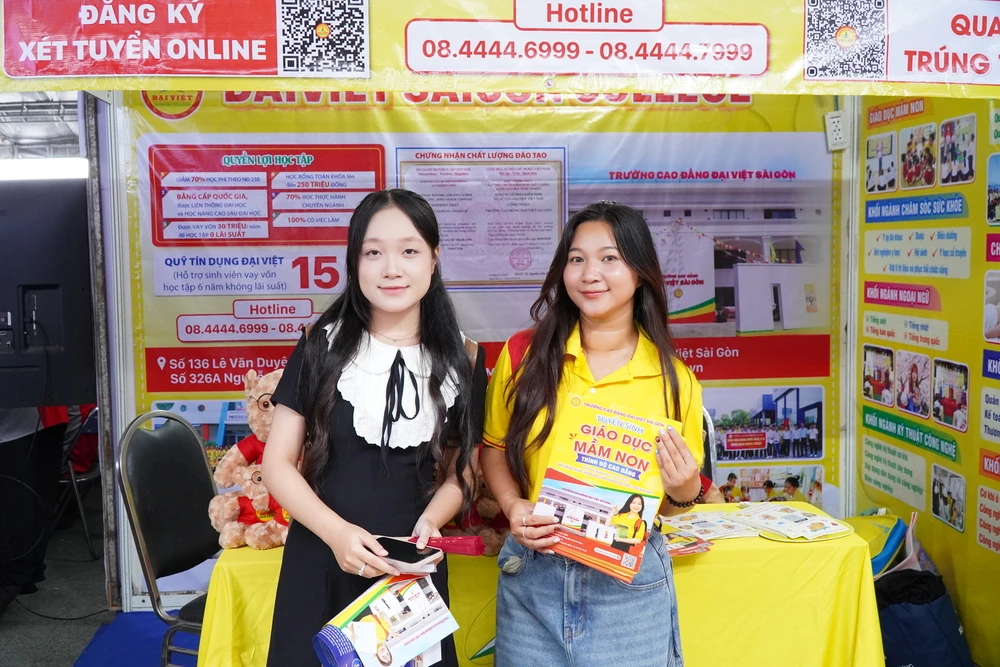Đại Việt Sài Gòn đồng hành tại Ngày hội Lựa chọn nguyện vọng xét tuyển Đại học - Cao đẳng 2026
