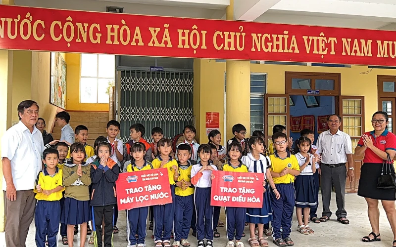 ĐIỂM DỪNG CẢM ĐỘNG: TRƯỜNG TIỂU HỌC TRẦN PHÚ - NƠI NHỮNG ƯỚC MƠ TRẺ THƠ ĐƯỢC NÂNG ĐỠ