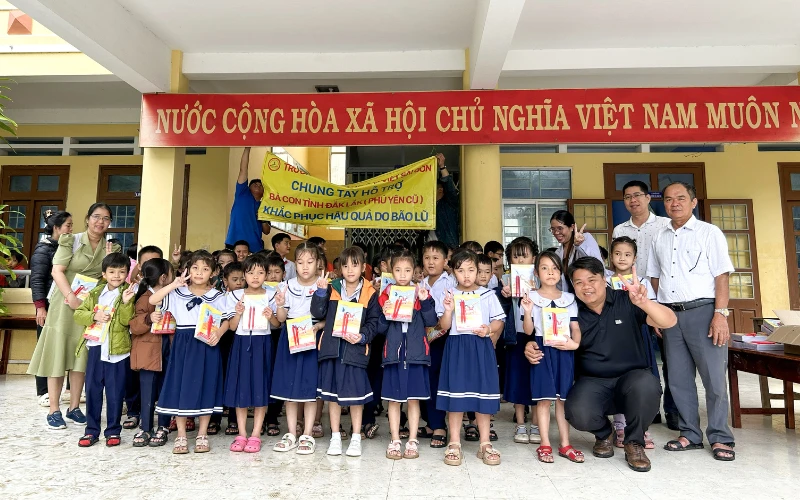 ĐIỂM DỪNG CẢM ĐỘNG: TRƯỜNG TIỂU HỌC TRẦN PHÚ - NƠI NHỮNG ƯỚC MƠ TRẺ THƠ ĐƯỢC NÂNG ĐỠ