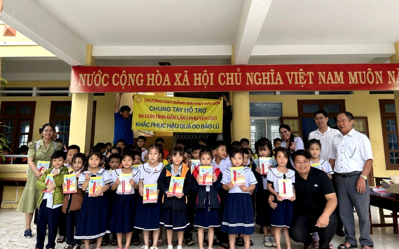 ĐIỂM DỪNG CẢM ĐỘNG: TRƯỜNG TIỂU HỌC TRẦN PHÚ - NƠI NHỮNG ƯỚC MƠ TRẺ THƠ ĐƯỢC NÂNG ĐỠ