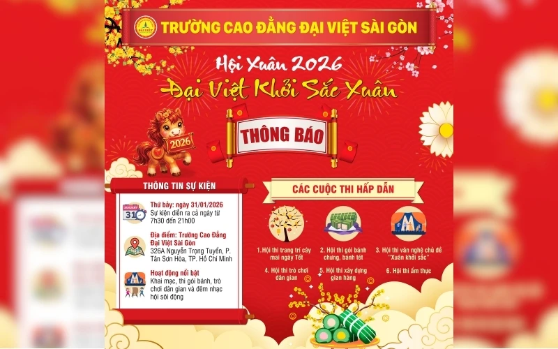 HỘI XUÂN 2026 - ĐẠI VIỆT KHỞI SẮC XUÂN