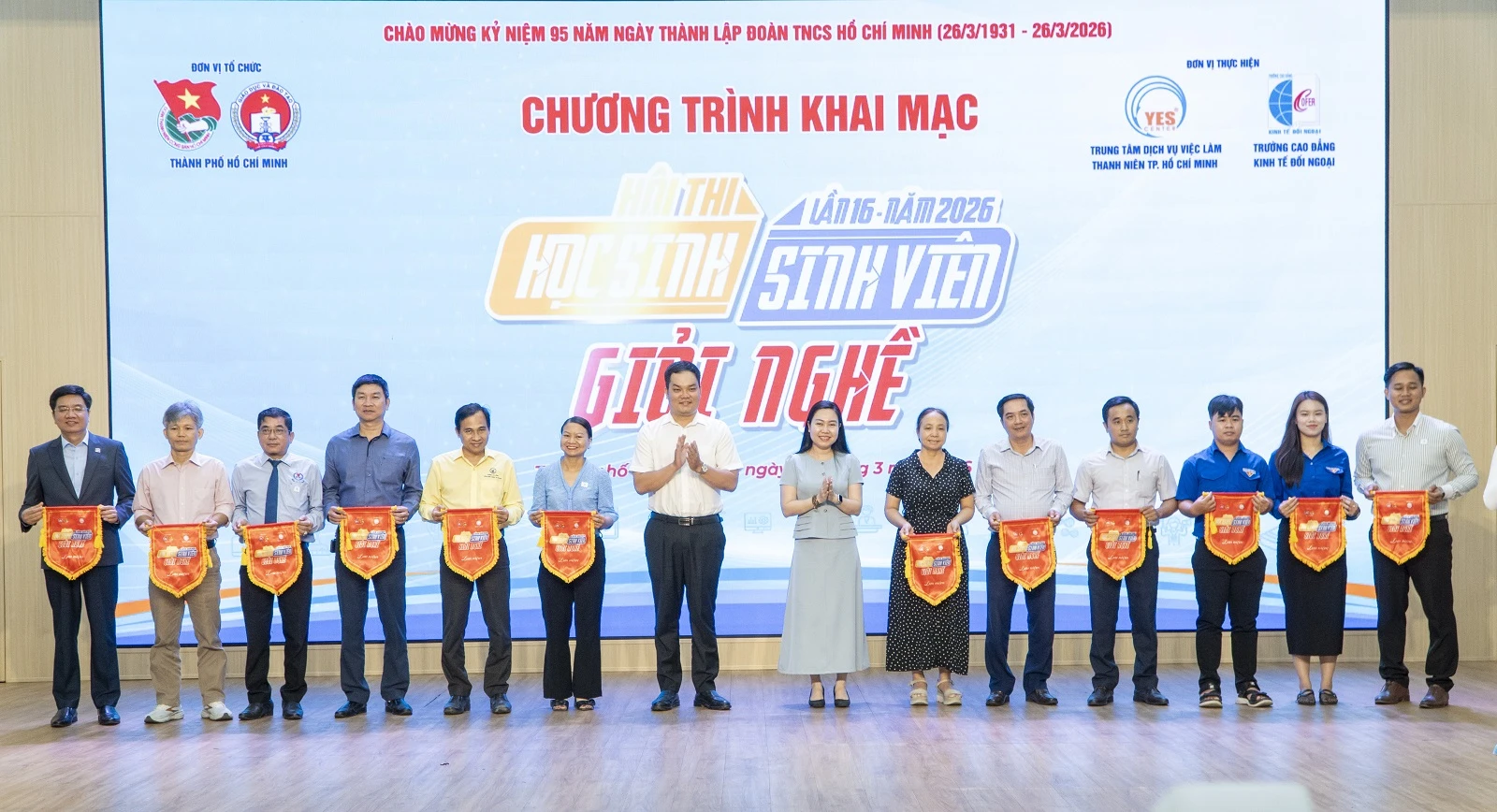 LỄ KHAI MẠC HỘI THI HỌC SINH - SINH VIÊN GIỎI NGHỀ LẦN THỨ 16 NĂM 2026