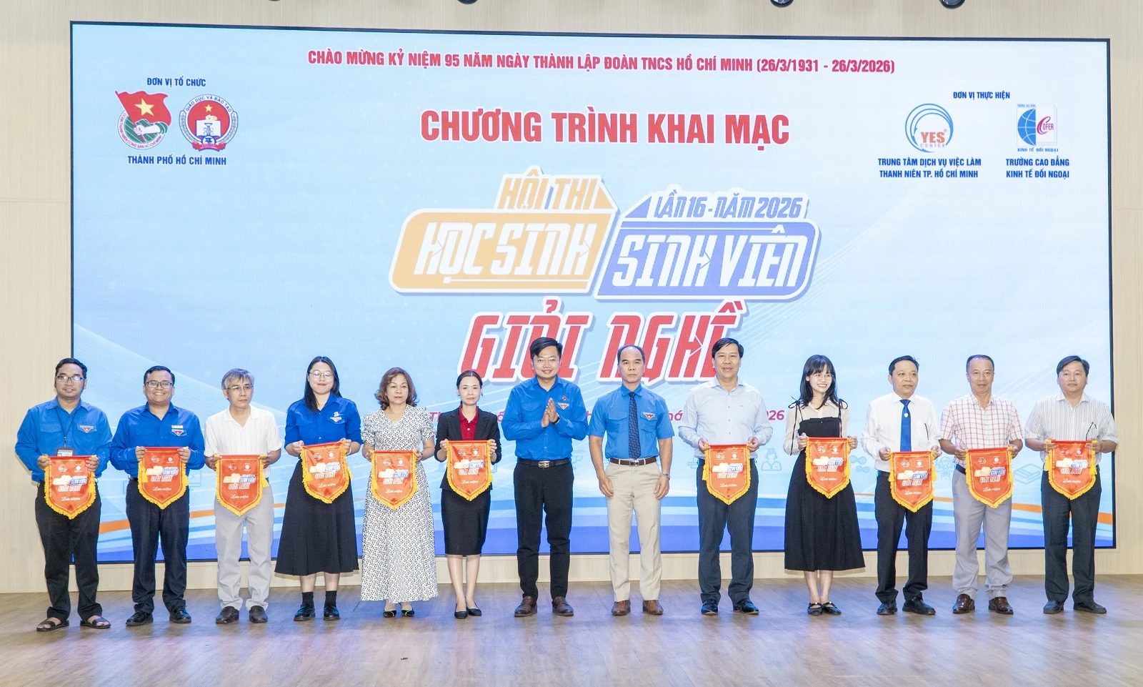 LỄ KHAI MẠC HỘI THI HỌC SINH - SINH VIÊN GIỎI NGHỀ LẦN THỨ 16 NĂM 2026