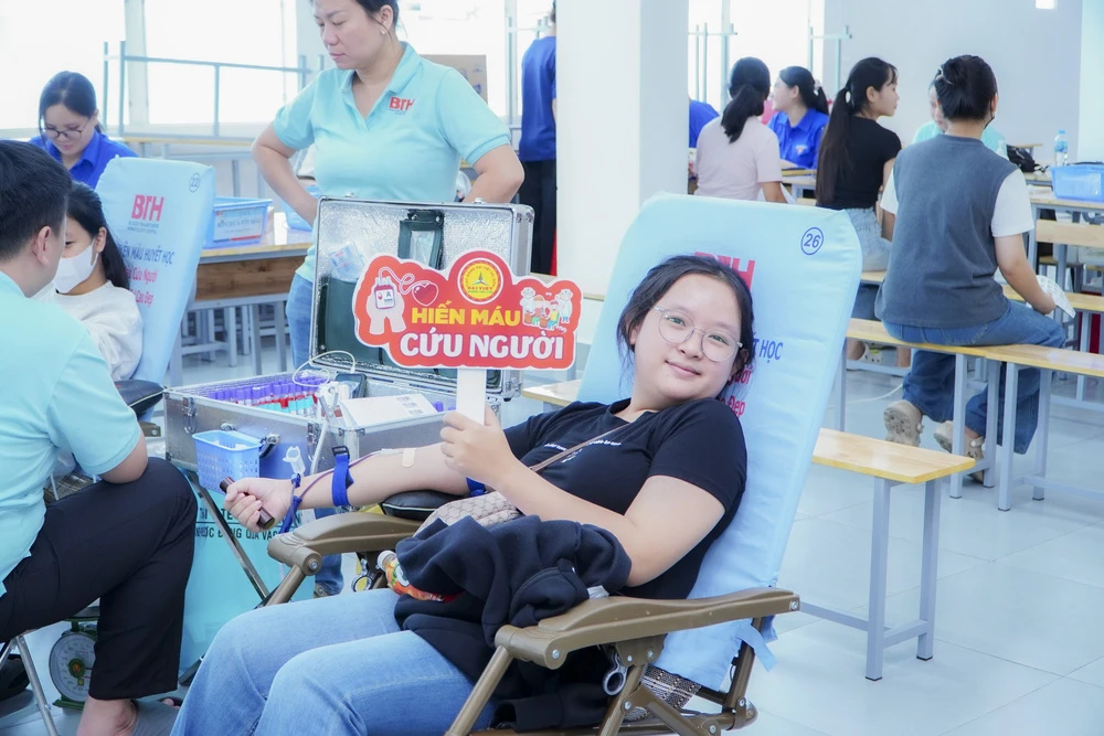 Ngày hội Hiến máu nhân đạo 2026 lần thứ 2 tại Trường Cao đẳng Đại Việt Sài Gòn