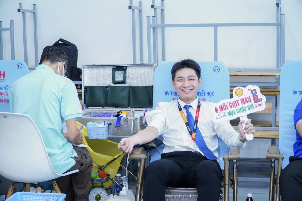 Ngày hội Hiến máu nhân đạo 2026 lần thứ 2 tại Trường Cao đẳng Đại Việt Sài Gòn