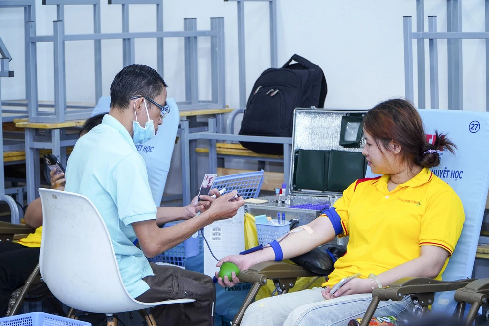 Ngày hội Hiến máu nhân đạo 2026 lần thứ 2 tại Trường Cao đẳng Đại Việt Sài Gòn