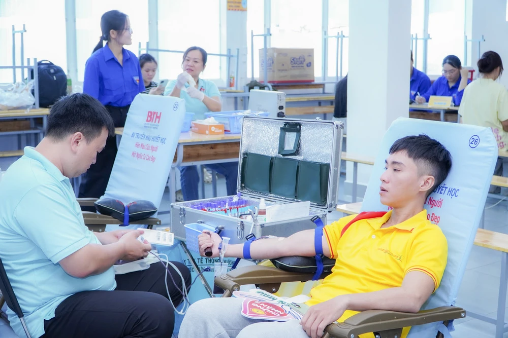 Ngày hội Hiến máu nhân đạo 2026 lần thứ 2 tại Trường Cao đẳng Đại Việt Sài Gòn