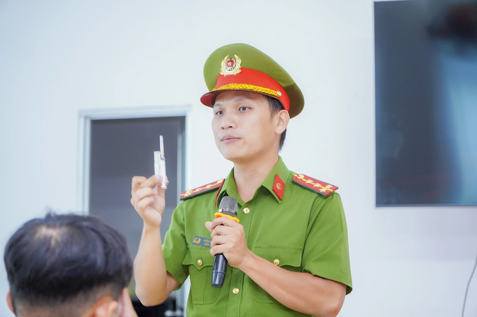 TÂN SINH VIÊN K26 THAM GIA CHUYÊN ĐỀ "PHÒNG, CHỐNG TỐ GIÁC TỘI PHẠM MA TÚY, PHÒNG CHỐNG TỘI PHẠM, TỆ NẠN XÃ HỘI TRONG SINH VIÊN"