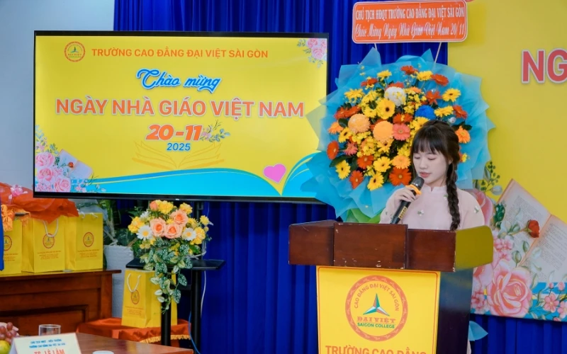 Tri Ân 20/11: Đại Việt Sài Gòn Tôn Vinh Hai Nhà Giáo Ưu Túv