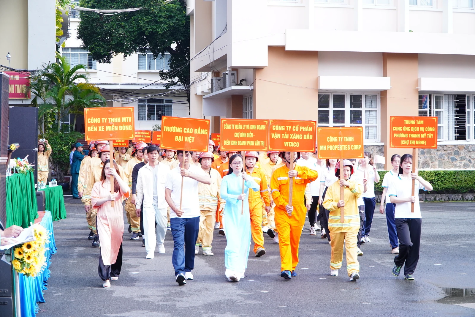 TRƯỜNG CAO ĐẲNG ĐẠI VIỆT SÀI GÒN THAM GIA HỘI THAO NGHIỆP VỤ CHỮA CHÁY VÀ CỨU NẠN, CỨU HỘ NĂM 2026