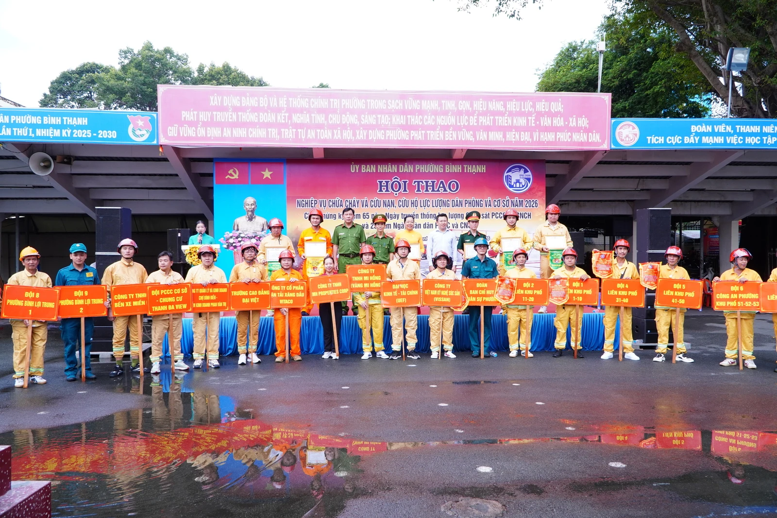 TRƯỜNG CAO ĐẲNG ĐẠI VIỆT SÀI GÒN THAM GIA HỘI THAO NGHIỆP VỤ CHỮA CHÁY VÀ CỨU NẠN, CỨU HỘ NĂM 2026