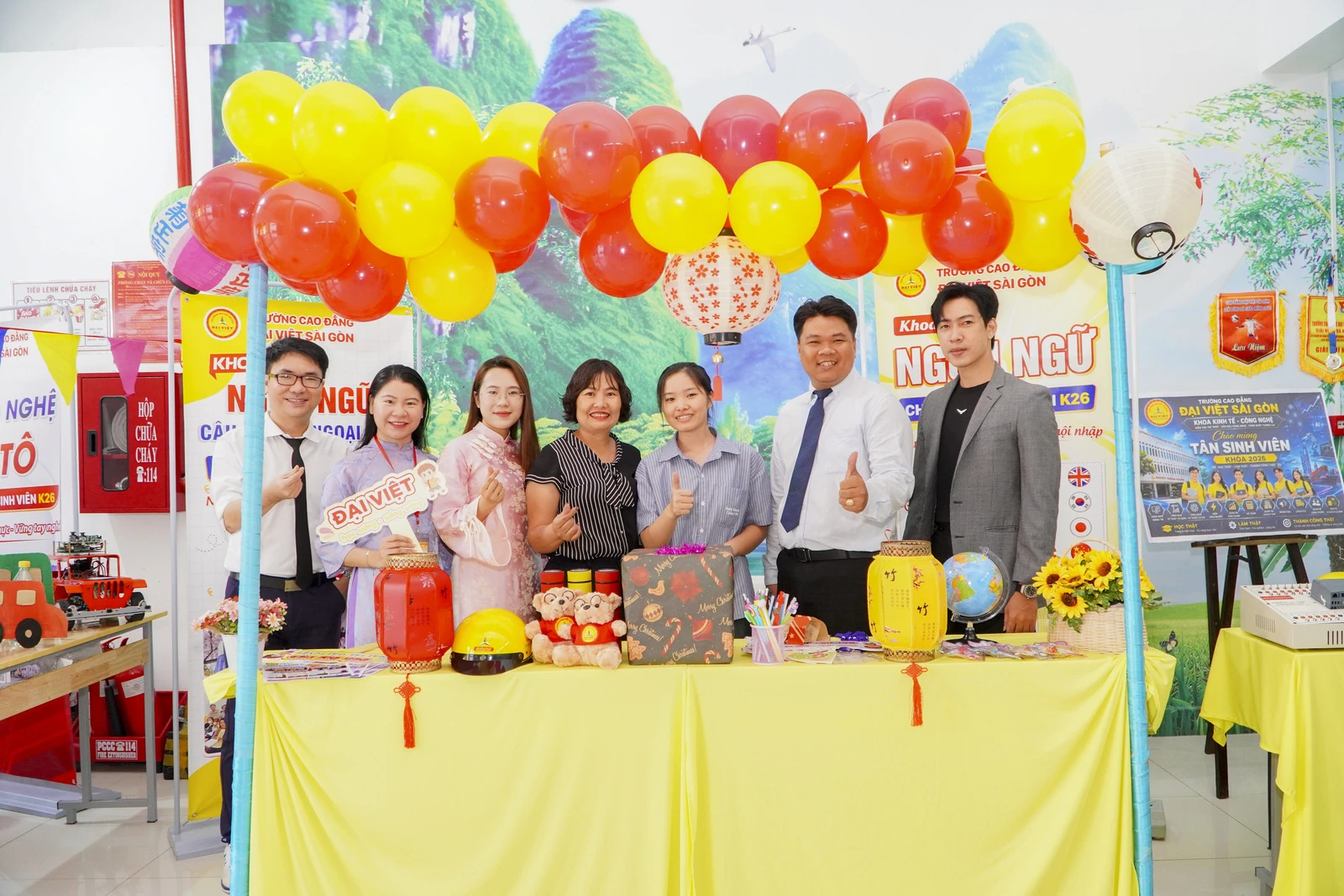TRƯỜNG CAO ĐẲNG ĐẠI VIỆT SÀI GÒN TỔ CHỨC THÀNH CÔNG LỄ CHÀO ĐÓN TÂN SINH VIÊN K26 – ĐỢT 2