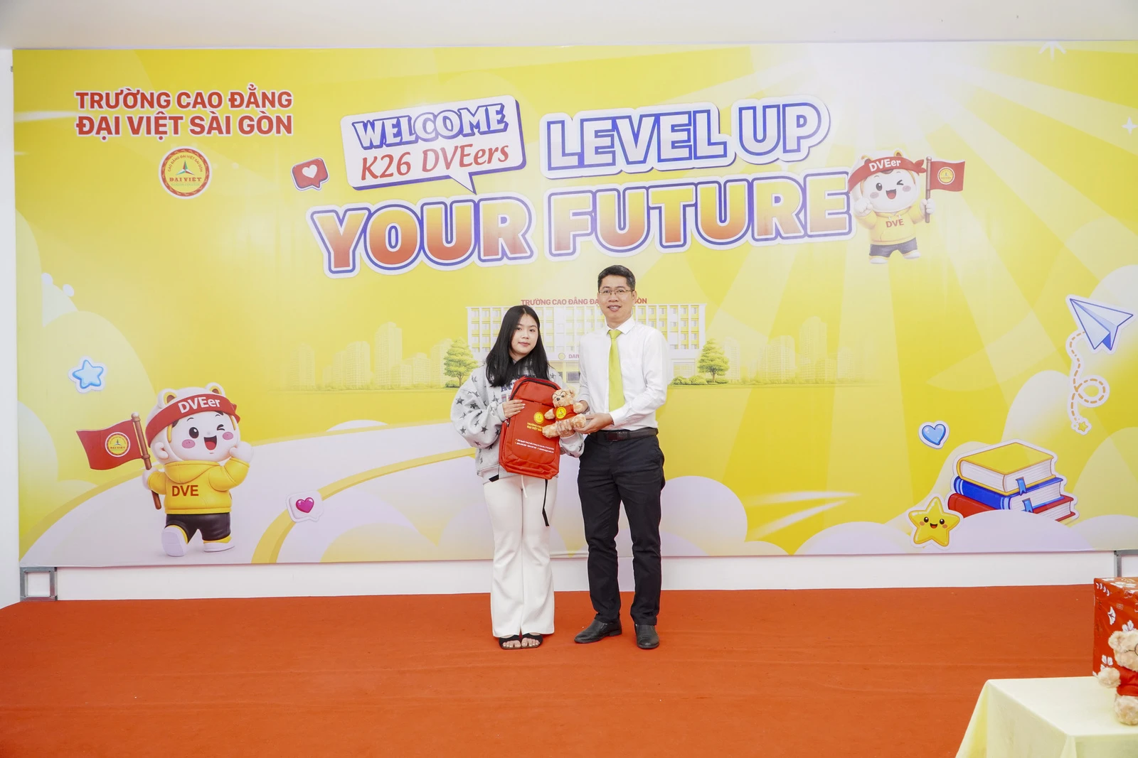 TRƯỜNG CAO ĐẲNG ĐẠI VIỆT SÀI GÒN TỔ CHỨC THÀNH CÔNG LỄ CHÀO ĐÓN TÂN SINH VIÊN K26 – ĐỢT 2