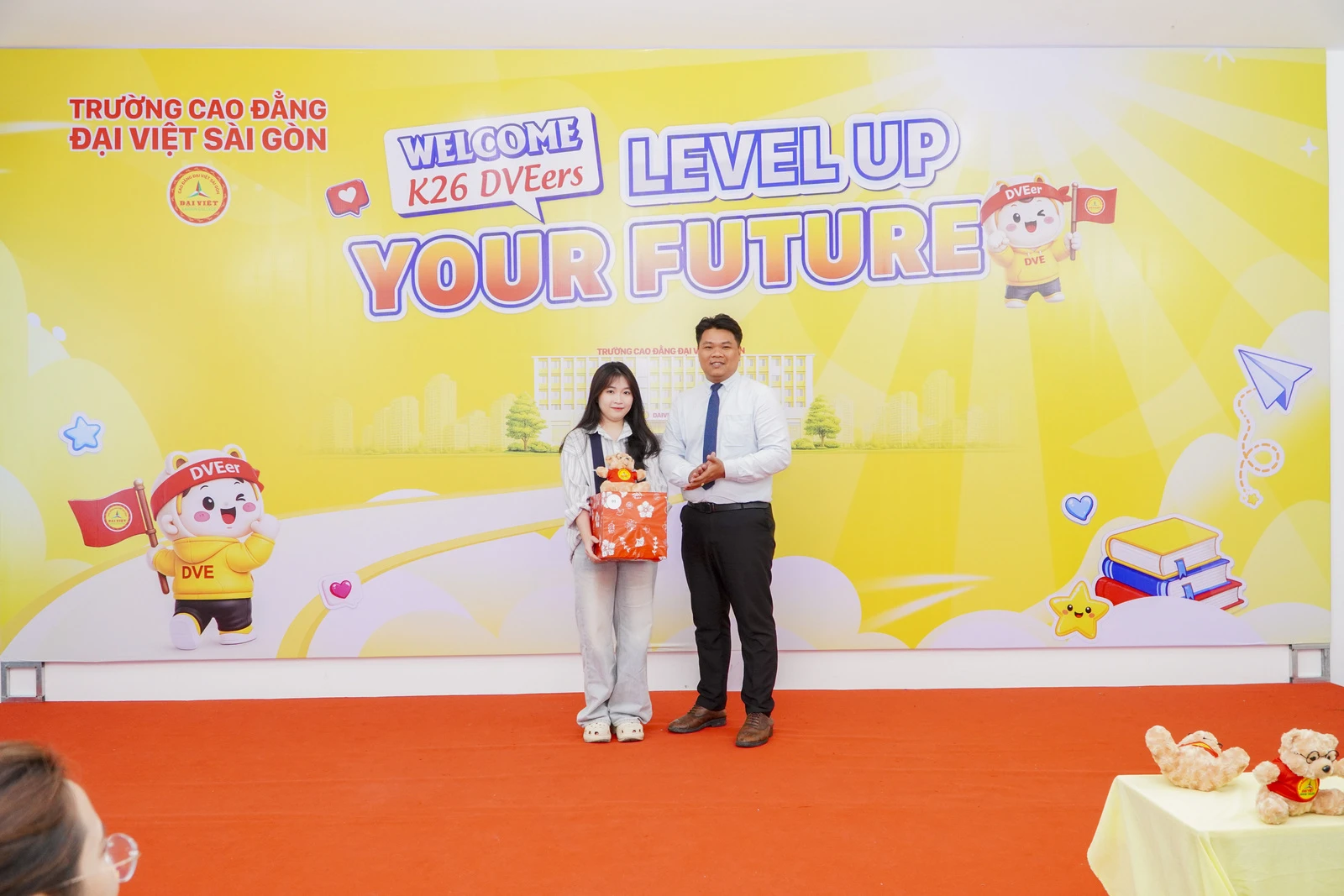 TRƯỜNG CAO ĐẲNG ĐẠI VIỆT SÀI GÒN TỔ CHỨC THÀNH CÔNG LỄ CHÀO ĐÓN TÂN SINH VIÊN K26 – ĐỢT 2