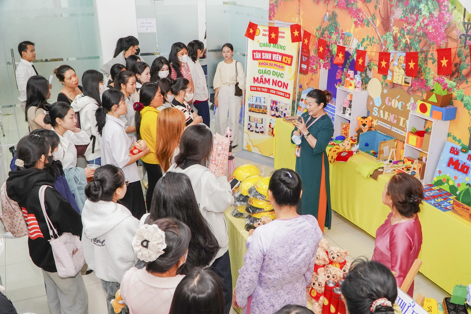 TRƯỜNG CAO ĐẲNG ĐẠI VIỆT SÀI GÒN TỔ CHỨC THÀNH CÔNG LỄ CHÀO ĐÓN TÂN SINH VIÊN K26 – ĐỢT 2