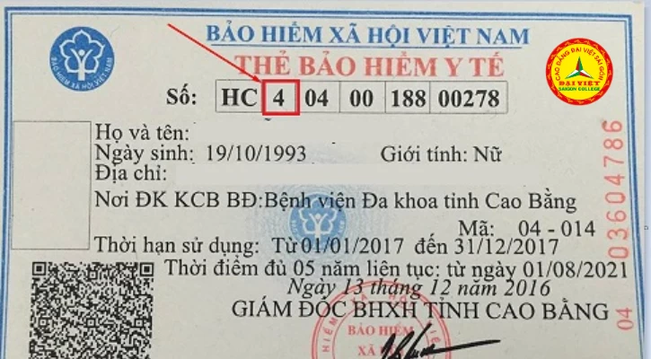 Ký Hiệu Trên Thẻ Bhyt Giúp Nhận Biết Mức Tiền Được Hưởng | Trường Cao Đẳng Đại Việt Sài Gòn