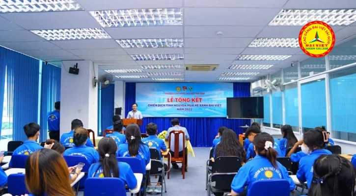 Tổng Kết Chiến Dịch Tình Nguyện Mùa Hè Xanh Năm 2022 | Trường Cao Đẳng Đại Việt Sài Gòn