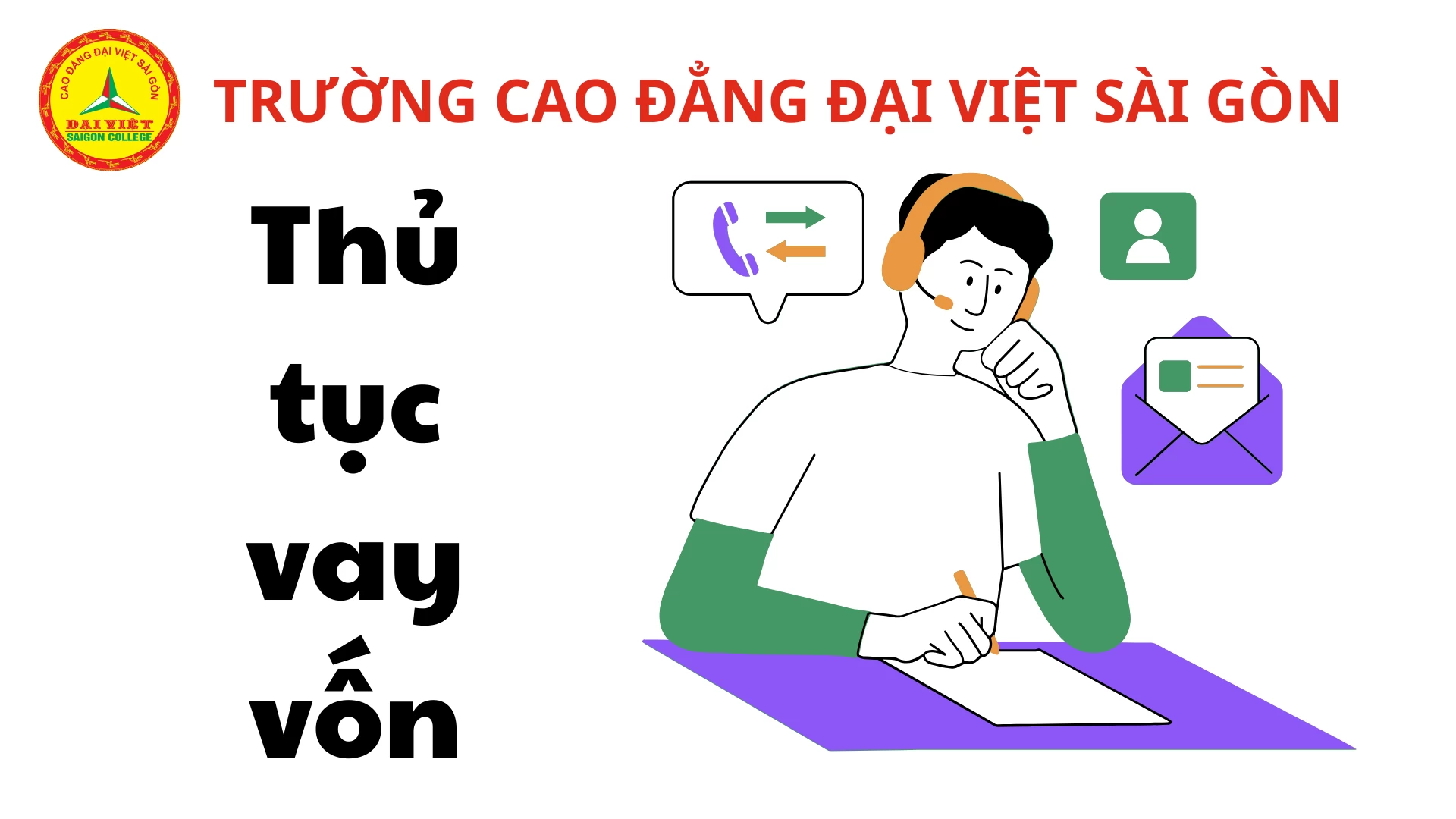 Thủ tục vay vốn cho sinh viên