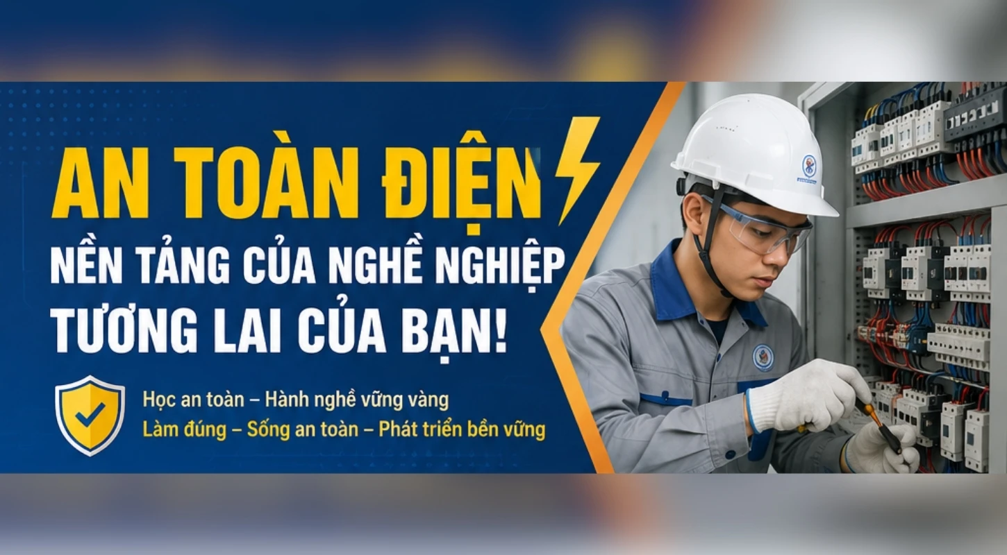10 NGUYÊN TẮC VÀNG VỀ AN TOÀN ĐIỆN | Trường Cao Đẳng Đại Việt Sài Gòn