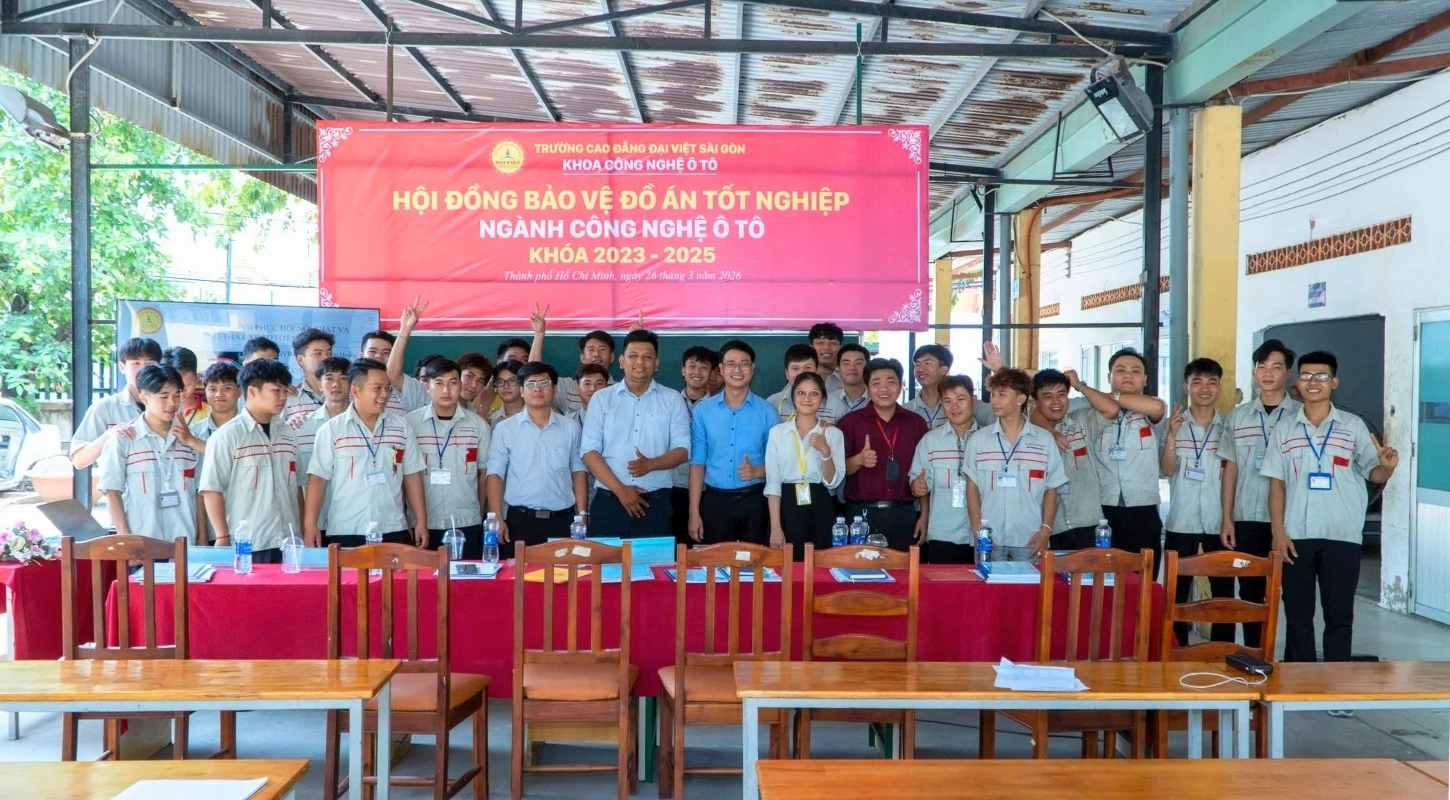 BỨT PHÁ CHẶNG CUỐI - SINH VIÊN NGÀNH CÔNG NGHỆ Ô TÔ TỰ TIN BẢO VỆ ĐỒ ÁN TỐT NGHIỆP | Trường Cao Đẳng Đại Việt Sài Gòn