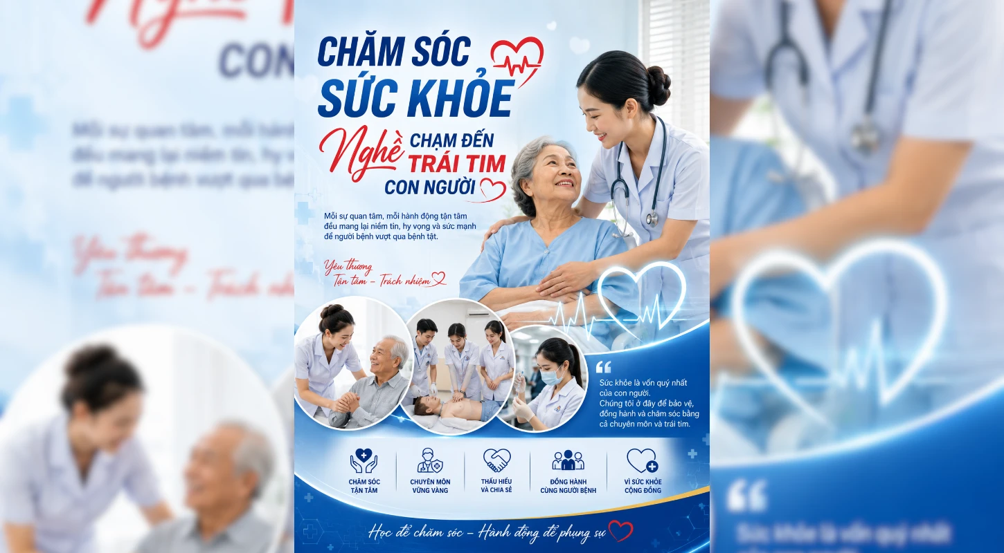 Chăm Sóc Sức Khỏe – Nghề Chạm Đến Trái Tim Con Người | Trường Cao Đẳng Đại Việt Sài Gòn | Trường Cao Đẳng Đại Việt Sài Gòn