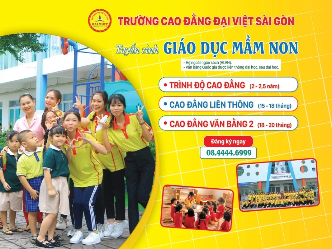 Các cô giáo nhanh tay nhé | Trường Cao Đẳng Đại Việt Sài Gòn