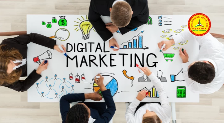 Digital Marketing - Kiến Thức Tổng Quan Cho Người Mới Tìm Hiểu | Trường Cao Đẳng Đại Việt Sài Gòn