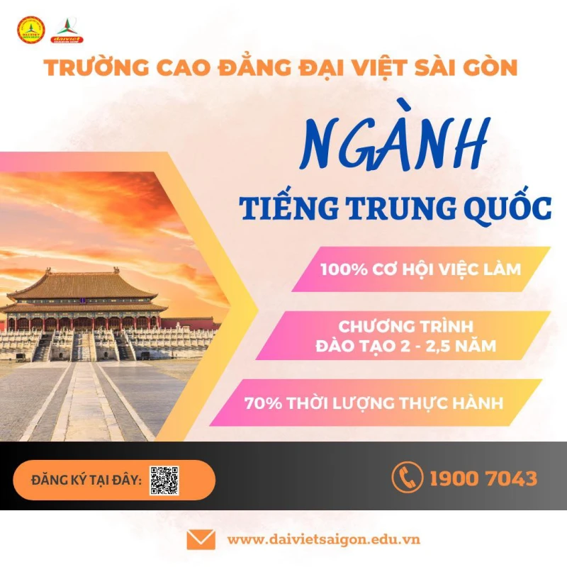 HỌC TIẾNG TRUNG QUỐC CÓ TƯƠNG LAI KHÔNG? | Trường Cao Đẳng Đại Việt Sài Gòn