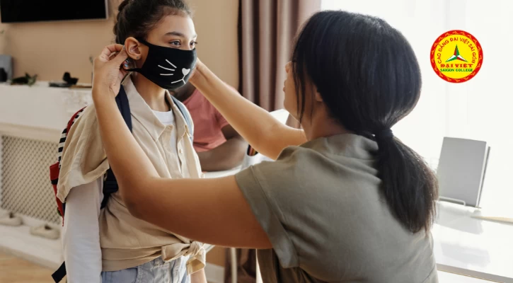 Khuyến Cáo Sử Dụng Khẩu Trang Phòng Lây Nhiễm Covid-19 | Trường Cao Đẳng Đại Việt Sài Gòn