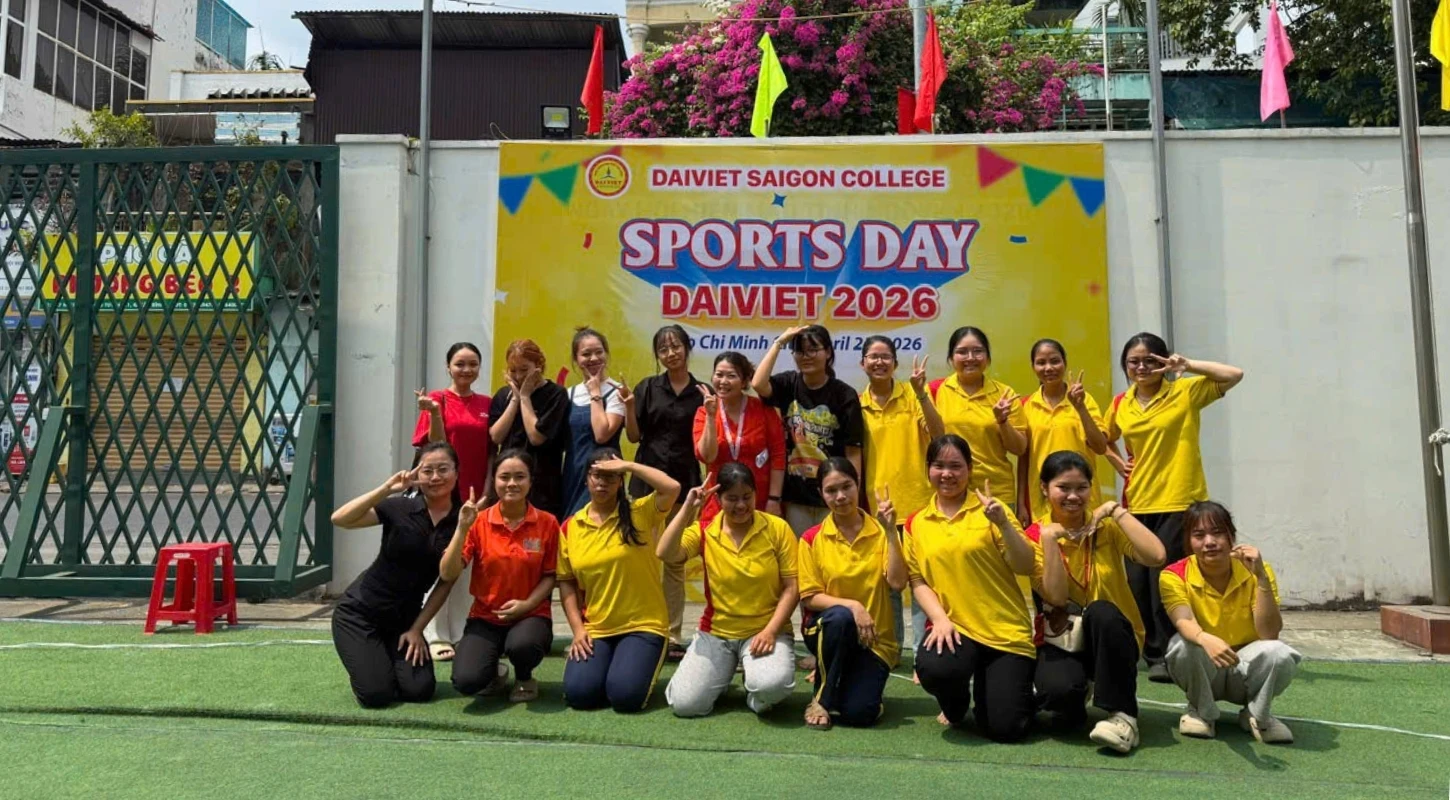 TINH THẦN CHIẾN BINH NỮ KHOA SƯ PHẠM “Chơi hết sức – Đấu hết mình” | SPORT DAY 25/4/2026 | Trường Cao Đẳng Đại Việt Sài Gòn
