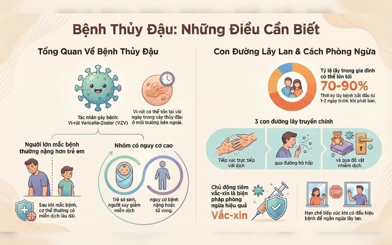 Bệnh Thủy Đậu Những Điều Cần Biết