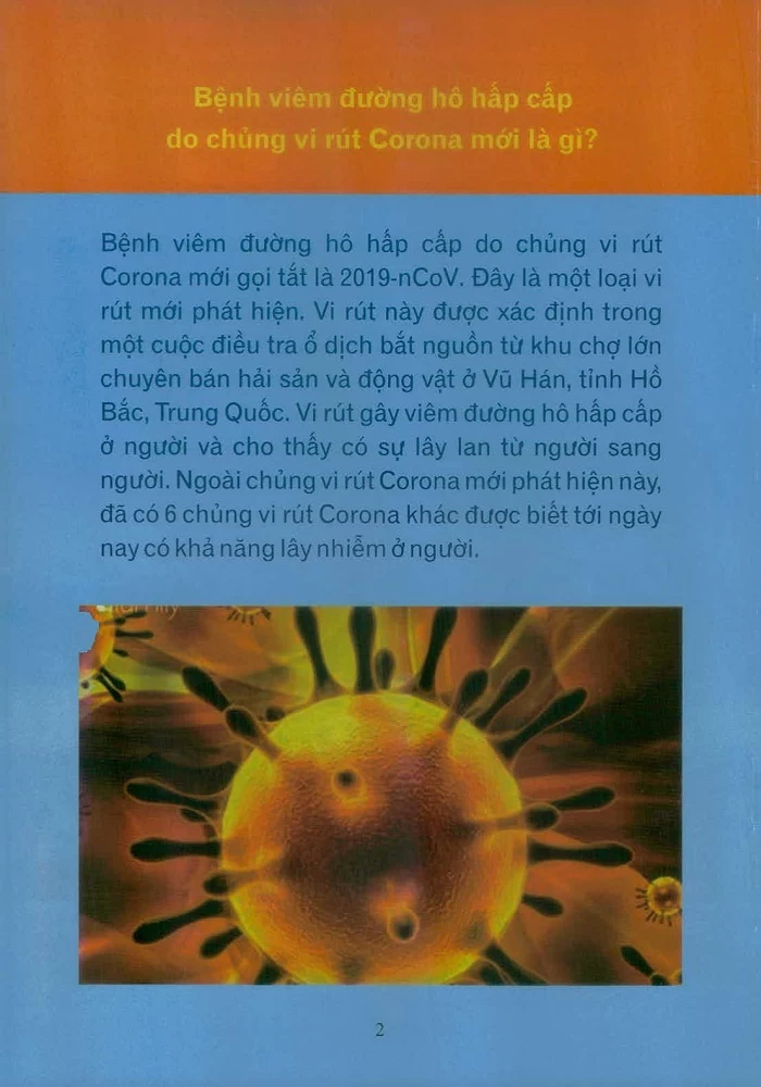 Cẩm Nang Hỏi, Đáp Về Phòng Chống Dịch Ncov - 2